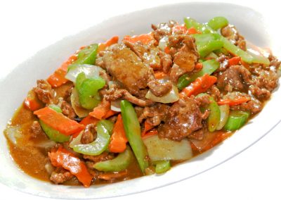 Stir-fried Beef with Curry Sauce