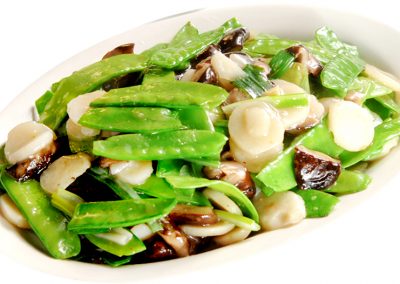 Stir-fried Three Delights with Vegetables